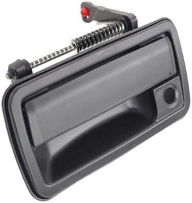 Set of 2 Front Exterior Door Handle Smooth Black with Key Hole Left Driver & Right Passenger Side for 1995-2004 GMC Jimmy, 1994-2004 Chevrolet S10 & More