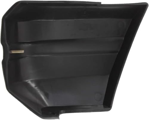 Front Bumper End Caps Textured Plastic Right Passenger & Left Driver Side for 1984-1996 Jeep Cherokee, 1986-1990 Comanche & More