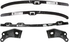 18-Piece Front Bumper Kit: Bumper, Grille, Upper, Valance, Reinforcement, Brackets, Headlight, Fillers & Signal & Corner Lamp (Left & Right) for 2001-2004 Toyota Tacoma