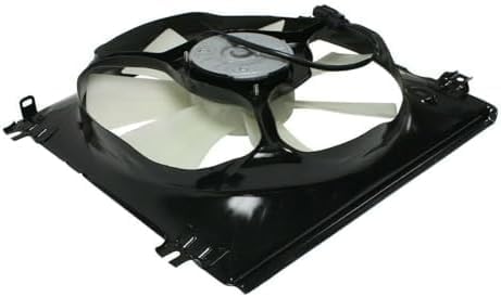 Front Radiator & A/C Condenser Cooling Fan Assembly Plastic for 2008-2009 Honda Accord