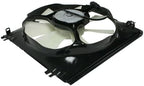 Front Radiator & A/C Condenser Cooling Fan Assembly Plastic for 2008-2009 Honda Accord