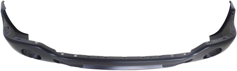 Front Primed Bumper Cover, 2003-2007 (Classic) SLE Model, With Fog Light Holes, Without Parking Aid Sensor Holes
