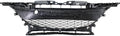 Front Bumper Grille Gray Plastic for 2010-2011 Mazda 3