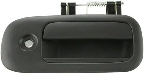 Exterior Rear Outside Sliding Door Handle with Key Hole Textured Right Passenger Side for 1996-2009 GMC Savana 1500, 1996-2009 Savana 2500 & More