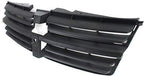Front Grille Textured Dark Gray Shell and Insert Plastic for 2008-2010 Dodge Grand Caravan