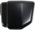 Set of 2 Front Bumper End Cap Primed with Pad Holes Left Driver & Right Passenger Side for 1986-1992 Nissan D21