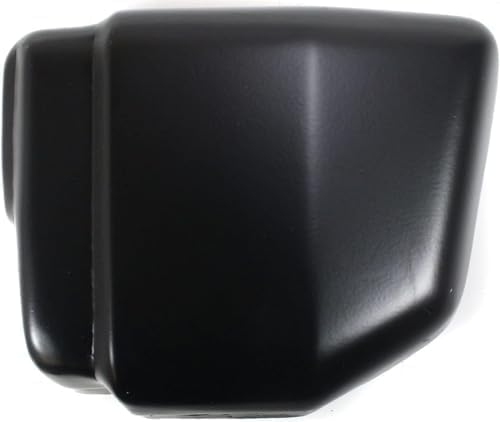 Set of 2 Front Bumper End Cap Primed with Pad Holes Left Driver & Right Passenger Side for 1986-1992 Nissan D21