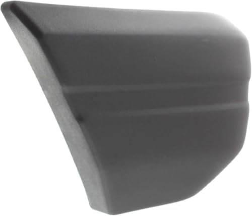 Front Bumper End Caps Textured Plastic Right Passenger & Left Driver Side for 1984-1996 Jeep Cherokee, 1986-1990 Comanche & More