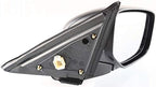 Front Power Mirror Manual Folding Heated Primed without Signal Light Right Passenger Side for 2008-2012 Honda Accord