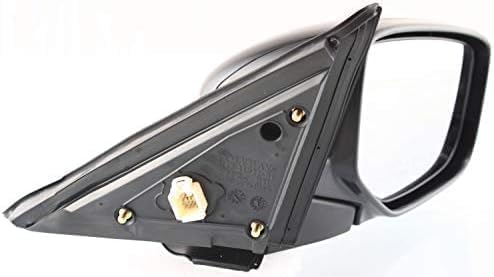 Front Power Mirror Manual Folding Heated Primed without Signal Light Right Passenger Side for 2008-2012 Honda Accord