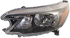 Set of 2 Front Head Light Assembly Halogen Right Passenger & Left Driver Side for 2012-2014 Honda CR-V