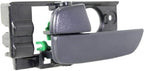 Front Interior Door Handle Gray Plastic Left Driver Side for 2006-2011 Hyundai Accent