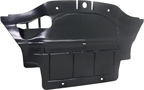 WEST DEKLE Automotive Front Engine Splash Shield Under Cover Center | Direct Replacement for 2015-2023 Dodge Charger 2017-2023 Challenger | CH1228143 68214816AA-PFM Engine Splash Guard