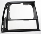 3-Piece Front Grille Kit: Grille & Primed Headlight Door Bezels (Left & Right) for 1991-1996 Jeep Cherokee & 1991-1992 Comanche