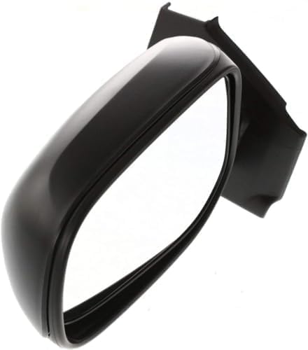 Hatchback Driver Side Mirror, Manual Adjust, Non-Heated, Manual Folding, Paintable, No Signal Light, No Memory, No Puddle Light, No Auto-Dim, No Blind Spot Feature