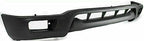 3-Piece Front Bumper Kit: Chrome Bumper Steel, Upper Filler & Primed Lower Valance Panel for 2001-2004 Toyota Tacoma