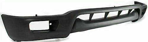 3-Piece Front Bumper Kit: Chrome Bumper Steel, Upper Filler & Primed Lower Valance Panel for 2001-2004 Toyota Tacoma