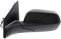 Front Power Mirror Manual Folding Non-heated Textured without Signal Light Left Driver Side for 2012-2016 Honda CR-V