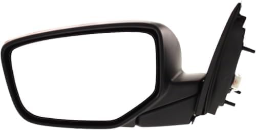 Front Power Mirror Manual Folding Non-heated Primed Plastic Left Driver Side for 2008-2012 Honda Accord