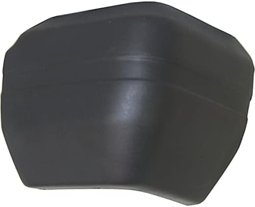 Set of 2 Rear Bumper End Cap Textured Left Driver & Right Passenger Side for 1984-1996 Jeep Cherokee & 1984-1990 Wagoneer