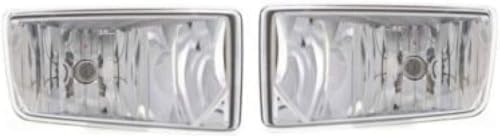 9-Piece Front Bumper Kit: Chrome Bumper Steel, Lower Valance, Extension, End Caps, Brackets & Fog Lights (Left & Right) for 2007-2013 Chevrolet Silverado 1500