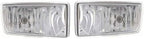 9-Piece Front Bumper Kit: Chrome Bumper Steel, Lower Valance, Extension, End Caps, Brackets & Fog Lights (Left & Right) for 2007-2013 Chevrolet Silverado 1500