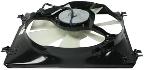 Front Radiator & A/C Condenser Cooling Fan Assembly Plastic for 2008-2009 Honda Accord