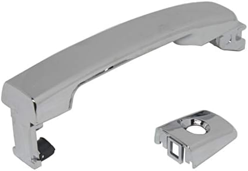 Front, Driver Side Chrome Exterior Door Handle, With Key Hole For 2004-2008 Nissan Maxima / 2005-2015 Frontier