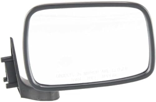 Set of 2 Front Mirror Manual Folding Non-heated Chrome Right Passenger & Left Driver Side for 1987-1993 Mazda B2600, 1987-1993 B2200 & More
