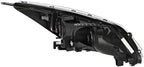Set of 2 Front Headlight Assembly Halogen Right Passenger & Left Driver Side for 2013-2015 Honda Accord