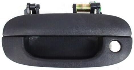 Front Exterior Door Handles Textured Left Driver & Right Passenger Side, with Key Hole for 1994-2001 Dodge Ram 1500, 1994-2002 Ram 2500 & More