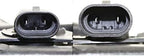 4-Piece Front Headlight Kit: Headlights & Corner Lamps Assembly (Left & Right) for 1992-1994 Toyota Camry