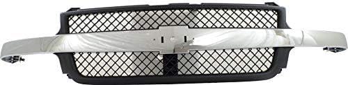 Front Grille Assembly for 2001-2002 Chevrolet Silverado 2500