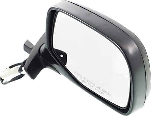 Set of 2 Front Power Mirror Manual Folding Non-heated Paddle Style Chrome Right Passenger & Left Driver Side for 1992-1997 Ford F-250, 1992-1996 Bronco & More