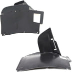 Set of 2 Front Engine Splash Shield Under Cover Plastic Left Driver & Right Passenger Side for 2001-2003 BMW 525i, 2001-2003 530i & More