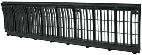 3-Piece Front Grille Kit: Grille & Primed Headlight Door Bezels (Left & Right) for 1991-1996 Jeep Cherokee & 1991-1992 Comanche