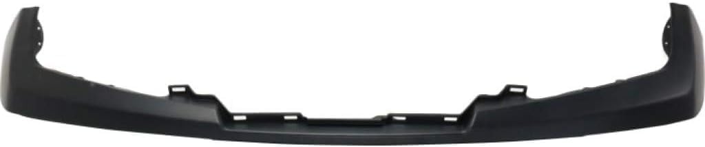 4-Piece Front Bumper Kit: Bumper Primed Upper Cover Steel, Lower Valance & Fog Lamp Cover (Left & Right) for 2005-2017 Nissan Frontier