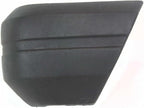 Front Bumper End Caps Textured Plastic Right Passenger & Left Driver Side for 1984-1996 Jeep Cherokee, 1986-1990 Comanche & More
