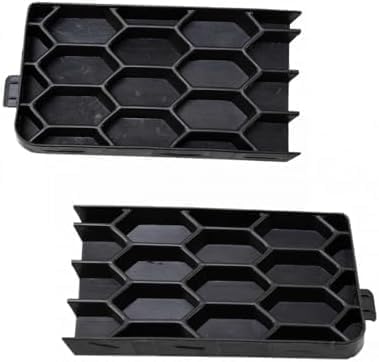 Front, Driver and Passenger Side, Outer Bumper Grilles, Textured Black For 2004-2006 Scion xB