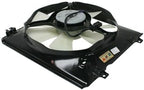Front Radiator & A/C Condenser Cooling Fan Assembly Plastic for 2008-2009 Honda Accord