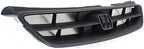 Front Grille Primed Shell and Insert Plastic for 1998-2000 Honda Accord