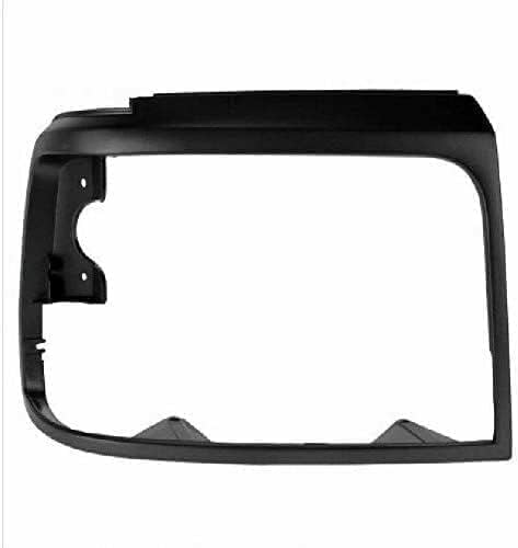 4-Piece Front Grille Kit: Header Panel, Grille & Primed Bezels (Left & Right) for 1992-1997 Ford F-250, 1992-1997 F-350 & More