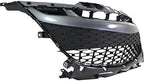 Front Bumper Grille Gray Plastic for 2010-2011 Mazda 3