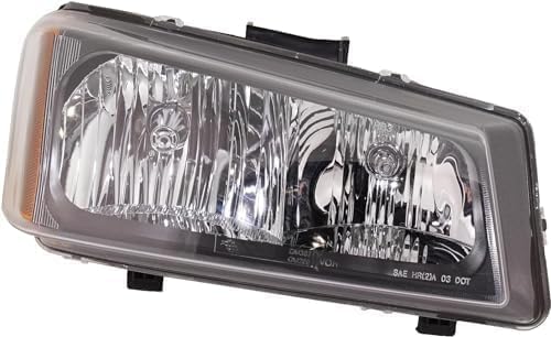7-Piece Front Grille Kit: Grille with Chrome Center Bar, Headlights, Signal Lights & Brackets (Left & Right) for 2003-2006 Chevrolet Silverado 1500, 2003-2006 Avalanche 1500 & More