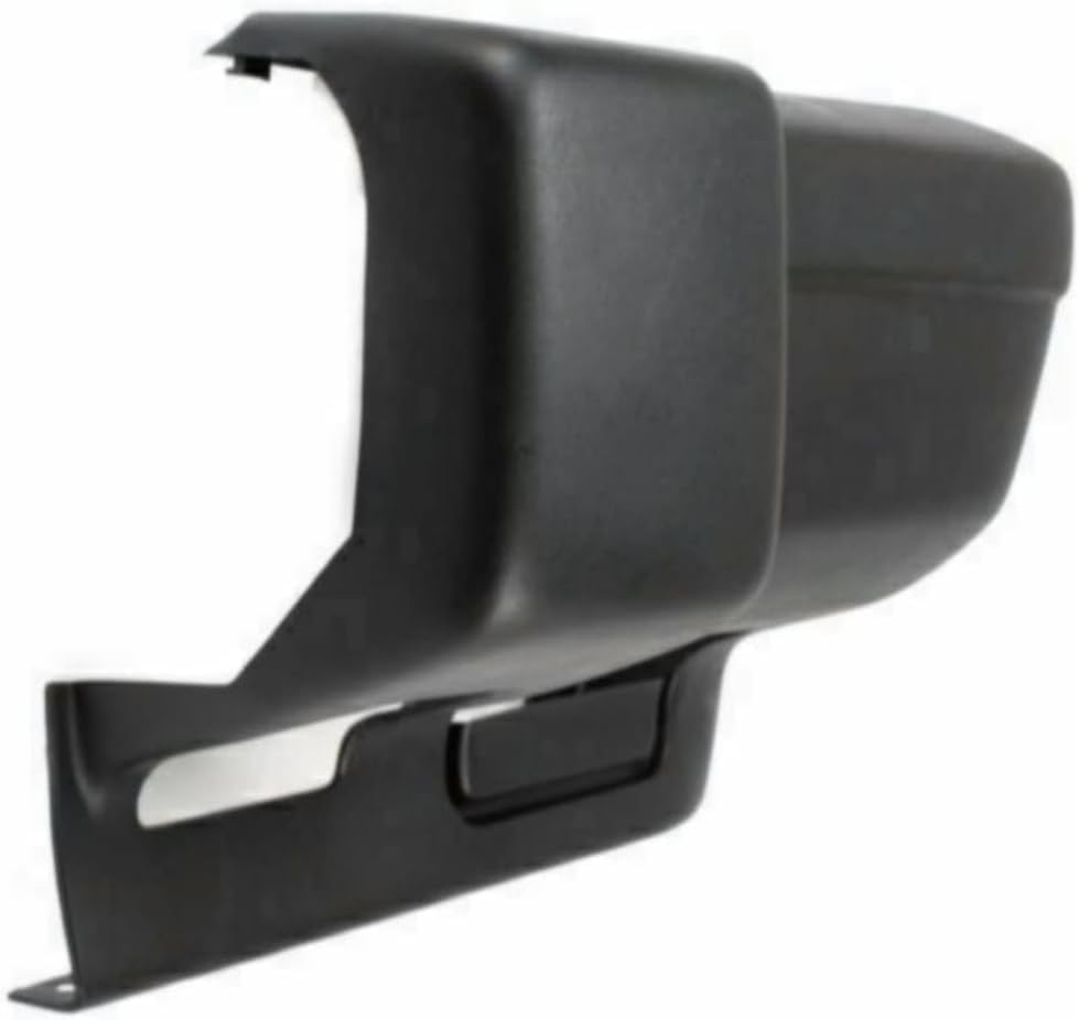 Front and Rear, Driver and Passenger Side Bumper End, Textured Plastic For Jeep Cherokee 1997-2001