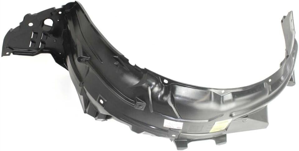 Front Fender Liner with Pad Right Passenger Side for 2006-2011 Honda Civic