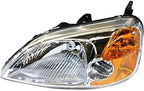 Set of 2 Front Head Light Lens and Housing Right Passenger & Left Driver Side for 2001-2003 Honda Civic