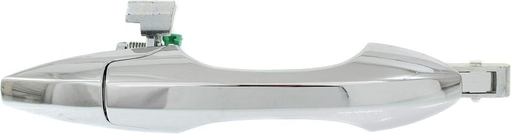 Front or Rear Exterior Door Handel Chrome Right Passenger Side, without Key Hole, Base Model for 2007-2013 Acura MDX