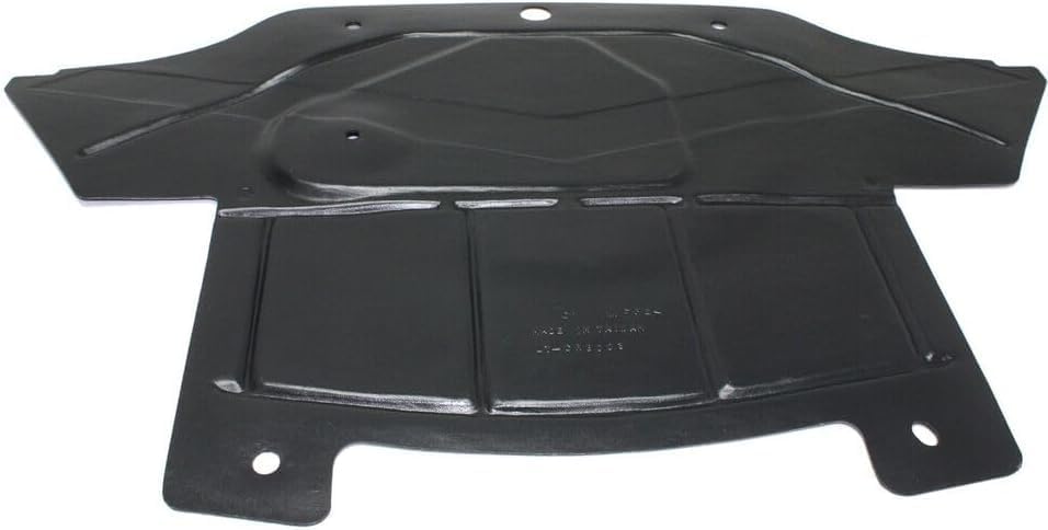 WEST DEKLE Automotive Front Engine Splash Shield Under Cover Direct Replacement Compatible with 2005 to 2010 Chrysler 300 | 2008 to 2014 Dodge Challenger | CH1228103 | 4806074AI | Durable Plastic