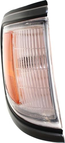 Set of 2 Front Corner Light Assembly with Primed Trim Right Passenger & Left Driver Side for 1995-1996 Toyota Tacoma